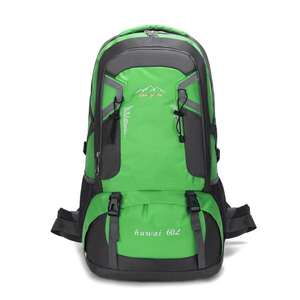 Mochila de Senderismo Impermeable de Gran Capacidad de 60 l, Mochila de Supervivencia para Viajes al Aire Libre, Mochila de Montañismo con Armazón Externo - Product Image 4