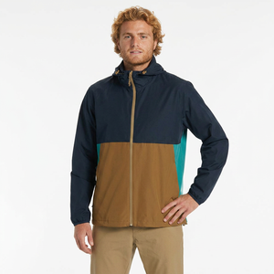 Chaqueta cortavientos deportiva de lona sublimada para hombre, con capucha, impermeable, de secado rápido, con cremallera, ligera, personalizada, transpirable, de viaje Vintage - Product Image 1