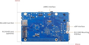 Aismartlink Orange Pi 3B 4G <span class=keywords><strong>V21</strong></span> รุ่น RK3566 Quad <span class=keywords><strong>Core</strong></span> 64-Bit บอร์ดเดี่ยว ความถี่ 18 GHz สำหรับบอร์ดโอเพ่นซอร์ส - Product Image 4