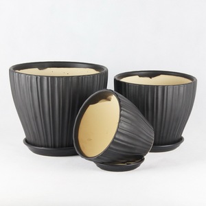 Kit <span class=keywords><strong>de</strong></span> suspension <span class=keywords><strong>de</strong></span> jardinière en céramique moderne plateau petit bonsaï <span class=keywords><strong>de</strong></span> fleur succulente en <span class=keywords><strong>ciment</strong></span> pour bureau pépinière plancher commercial/exposition - Product Image 6