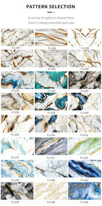 Papier peint en mousse de marbre Fonjue 2026, imperméable, auto-adhésif, revêtement mural facile à installer, autocollant mural décoratif à peler et coller - Product Image 5