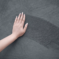 Runder Tatami-Bodenteppich Weiche Kurzflor-Oberfläche Rutschfeste Rückseite Waschbarer Runder Teppich für Wohnzimmer Schlafzimmer Spielzimmer