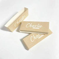 Scatola di fascia per pancia con pellicola Soft Touch di qualità stampata a colori a colori personalizzata prezzo di fabbrica custodia in cartone di carta Premium