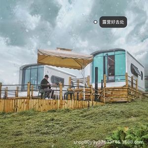 Casa de Panel Sándwich Curvo, Alojamiento Moderno y Ecológico para Uso Hotelero - Product Image 1