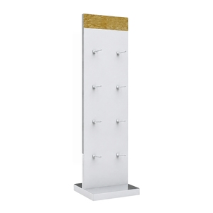 <b>Rotating</b> Double Sided Metal Floor <b>Display</b> Rack Freestanding Jewelry Accessories Retail <b>Display</b> <b>Stand</b> - Product Image 2