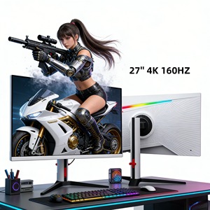 Moniteur de jeu <span class=keywords><strong>PC</strong></span> 4K de <span class=keywords><strong>27</strong></span> <span class=keywords><strong>pouces</strong></span>, <span class=keywords><strong>réglable</strong></span> <span class=keywords><strong>en</strong></span> <span class=keywords><strong>hauteur</strong></span>, rotatif, 160 Hz, 1 ms, RGB, sans bordure - Product Image 1