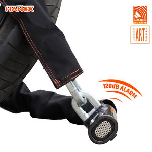 HANEX - Antivol en acier trempé renforcé de 12 mm pour vélos - Chaîne de sécurité pour le cyclisme - Chaîne de sécurité pour vélo - Product Image 5