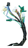 Motorcycle Main Wiring Harness Wire Loom for Honda CG Fan 125 ES 2009-2012 Electrical System Replacement
