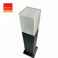 CE PC diffuseur extérieur PIPU Carré LED jardin pelouse lumière