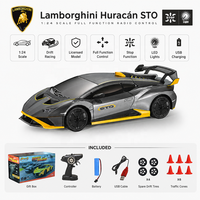 Coche de Carreras Lamborghini a Control Remoto, Neumáticos de Derrape, Vehículo RC, Escala 1:24, Coche de Derrape RC, Regalos de Comercio Electrónico, Juguete para Niños