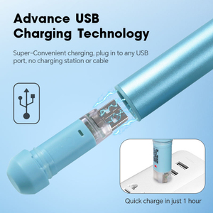 Cepillo de dientes eléctrico sónico impermeable IPX7 al por mayor para adultos, con sensor de presión inteligente y batería de ultra larga duración. - Product Image 3