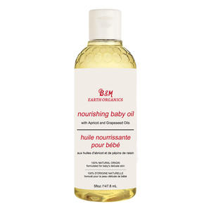 Huile de massage hydratante douce pour bébé 60ml Huile de massage aux herbes pour soins de la peau de bébé Huile de massage pour bébé - Product Image 2