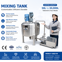 Réservoir de mélange à double enveloppe Ace 304 316L en acier inoxydable pour le stockage, la fusion et le maintien de sirops, pâtes, masse de cacao, liqueur et chocolat