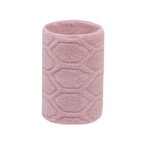 Cotton <b>Sweatband</b> White 100% Cotton Breathable Absorbent Wrist Support For Basketball Running Fitness - Product Image 3