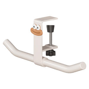 Gancho para bolsa de escritorio, de metal, ajustable, para almacenamiento en oficina o aula, capacidad de carga superior a 30 kg - Product Image 1