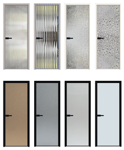 Puerta de Aluminio Resistente al Agua y al Viento, Puerta de Seguridad de Aluminio para Proyectos de Construcción, Personalizable - Product Image 3