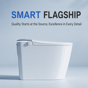 <span class=keywords><strong>Toilette</strong></span> intelligente avec double chasse d'eau, bidet à eau chaude, sécheur et veilleuse - Product Image 4
