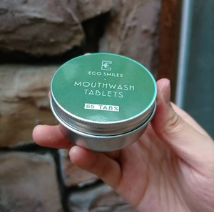 Tabletas de <span class=keywords><strong>Enjuague</strong></span> <span class=keywords><strong>Bucal</strong></span> Sólido de Menta para Viaje, Cero Desperdicio, al por Mayor, con Empaque en Bolsa Sachet - Product Image 4