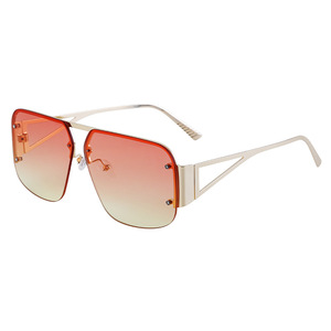 Gafas de sol cuadradas a la moda hechas a medida para mujer, lentes de PC con protección UV400, estilo Instagram, gafas de protección solar transfronterizas - Product Image 4