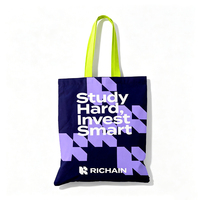 Sac fourre-tout en toile avec logo personnalisé, sac de courses réutilisable, sac cadeau promotionnel, vente en gros