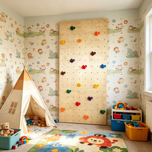 Vente directe d'usine de <span class=keywords><strong>murs</strong></span> d'escalade durables en bois massif pour l'entraînement physique à domicile en intérieur - Product Image 6