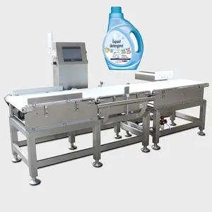 Giặt chất tẩy rửa checkweigher tự động cân máy cho công nghiệp dây chuyền sản xuất