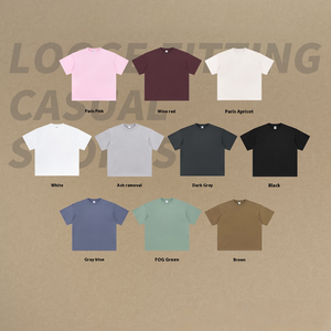 Camiseta <span class=keywords><strong>de</strong></span> <span class=keywords><strong>Marca</strong></span> Moderna para Hombre, 190g, Holgada, Estilo Básico, Manga Corta, 100% Algodón, Nueva, Color Sólido, Informal - Product Image 4
