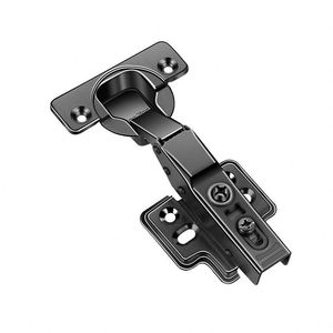 Bisagra para Mueble con Amortiguación de Dos Etapas y Base Cobreada para Puertas Gruesas - Product Image 1