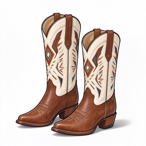 Bottes western personnalisées pour femmes, style Texas, bottes rétro pointues, personnalisation de la broderie sur commande - Product Image 3