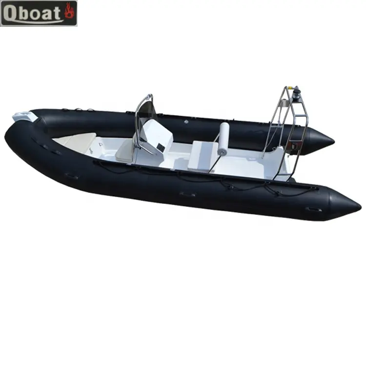 rib boat with (CE) Rigid hull fiberglass inflatable boat rib boat 520