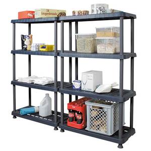 Kunstoffregal MIT 8 böden, stecksystem, bxtxh 1620X390x1360mm - Product Image 2