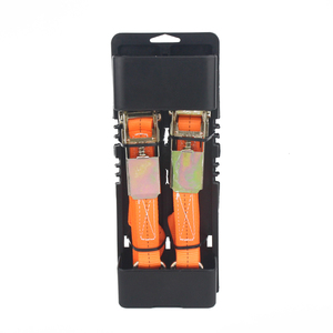 <span class=keywords><strong>Prix</strong></span> usine 1 pouce 25mm Zurrgurte Rachet arrimage Cargo sangles d'arrimage 800kg charge Polyester ceinture matériel - Product Image 1