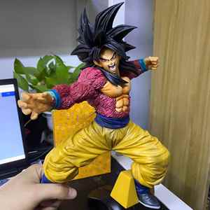 Figura de Acción de Anime DBZ Super Saiyan 4 Son Goku Figma, Juguete de PVC, Modelo de Colección, Muñecas, 28cm - Product Image 2