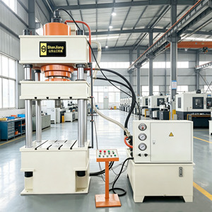 <span class=keywords><strong>Presse</strong></span> hydraulique à quatre colonnes YQ32-160T avec moteur de 15 kW pour pièces en acier inoxydable, fer, aluminium et cuivre de 160 T - Product Image 6