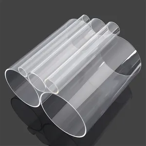 Hot Sale Large Diameter Transparent Pipe Cylinders Clear Acrylic Pipe Plastic Pmma Tube