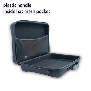 사용자 정의 로고 심플한 디자인 지퍼 클로저 블랙 48x33cm 방수 내구성 휴대용 에바 하드 쉘 케이스 - Product Image 4