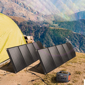 Batterie solaire portable pliable Wilderness Essential 60W USB+DC, chargeur solaire pliable - Product Image 3