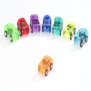 Atacado LN041 Popular <span class=keywords><strong>Plastic</strong></span> <span class=keywords><strong>Toy</strong></span> Car para Crianças 8 Mini Recoil Transparente Carros Estilo Clássico para Jogar e Gift Giving - Product Image 3