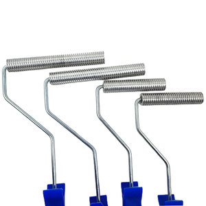Outil à main en PRF personnalisable <span class=keywords><strong>de</strong></span> qualité industrielle pour bricolage-<span class=keywords><strong>Rouleau</strong></span> vertical en aluminium antimousse Brosse peinture époxy pour sol Direct Factory - Product Image 1