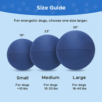 Ballon de dressage géant gonflable, grand ballon durable pour l'extérieur, avec housse imperméable, pour le jeu autonome et le soulagement de l'ennui en extérieur