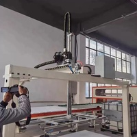 Robot portique 3 axes QIGE CNC à guidage linéaire, best-seller, avec servomoteur AC, roulement à engrenages, 220V, capacité de charge 50kg, usage industriel