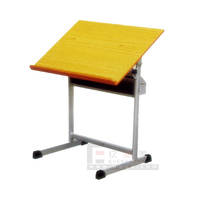 Table pliante en bois de haute qualité au design moderne pour l'école, nouveau mobilier de dessin technique à vendre