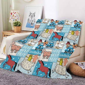 Nueva Manta de Caza de Patos Estilo Bosque Occidental al Por Mayor con Impresión Personalizada de Camuflaje, Manta Suave de Vellón para el Hogar, Cobija de Felpa Portátil - Product Image 3