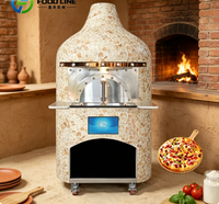 Oven Pizza Oven Pizza Putar Oven Pizza dengan Pembakar Oven Pizza Turbo Chef