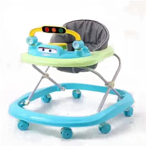 Poussoir de marcheur de <span class=keywords><strong>bébé</strong></span> de filles de roue de qualité de famille avec la musique et le <span class=keywords><strong>bébé</strong></span> léger marcheur d'apprentissage assis à debout enfants - Product Image 4