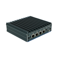 OEM Mini PC industriel X86 4 ports LAN 2.5G LAN 1xDDR4 SATA GDDR4 Intel Celeron Quad Pfsense Firewall 2.5G LAN 1xDDR4 SATA