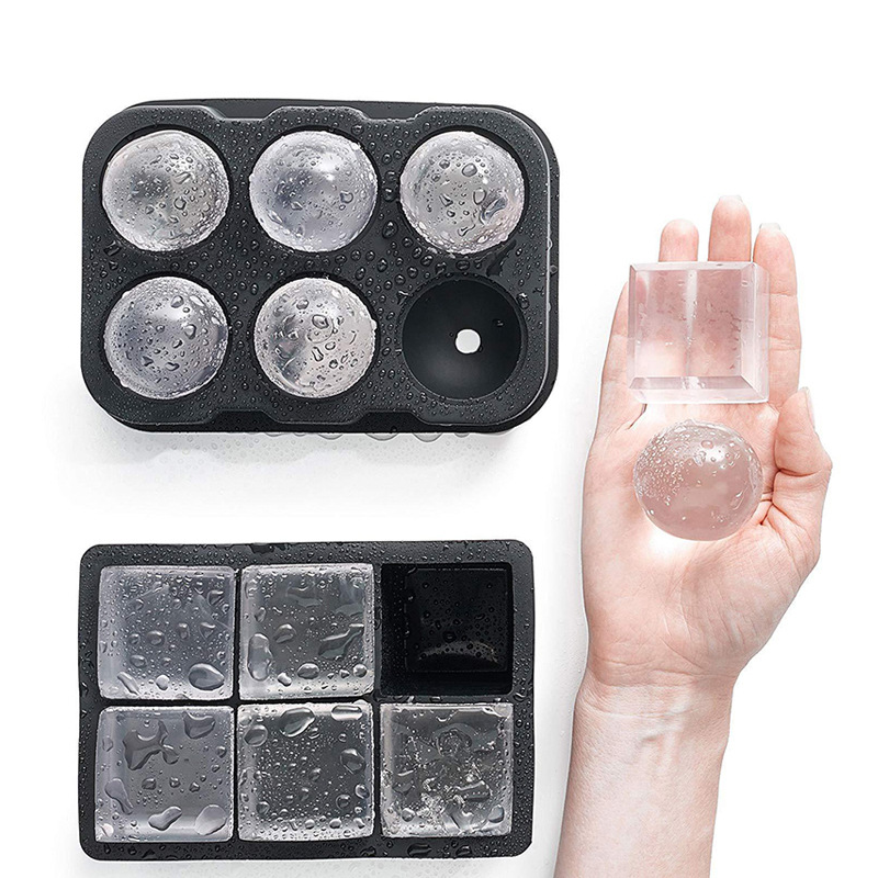 2022 г., индивидуальная гигантская круглая форма для виски, форма для льда, Силиконовый поднос для льда