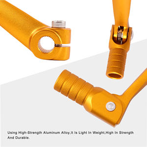 GOOFIT 2 "Levier de changement de vitesse pliable pour MX6 M4 KAYO T4 T6 TGR 250cc <span class=keywords><strong>IRBIS</strong></span> 70cc 90cc 110cc 125cc Pit Bike - Product Image 4