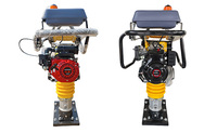   Compacteur à piston thermique GX120 160 pour travaux de construction, type Jumping Jack, 80 kg, pour compactage de sous-sol