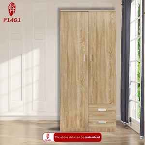 Armario de Dormitorio Nórdico Moderno Personalizado con 5+ Cajones, Mueble de Madera Multifuncional que Ahorra Espacio - Product Image 2